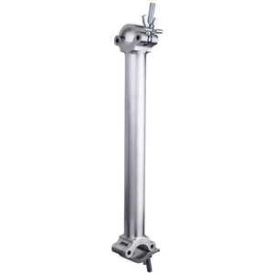KUPO 1000mm Cross Pipe to Pipe Coupler - Silver