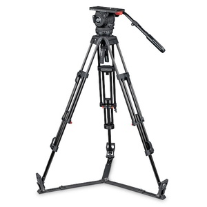 Sachtler Video 18 S2 Head System with ENG 2D Aluminum Tripod & Ground Spreader
