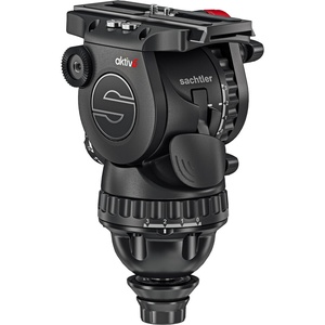Sachtler aktiv6 Sideload Fluid Head with SpeedLevel & 3-Step Drag for Sachtler Tripods (75mm)