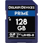 Delkin Devices 128GB Prime UHS-II SDXC Memory Card