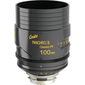 Cooke 100mm Panchro/i Classic T2.6 Full Frame Prime Lens /PL or LPL mount, Imperial or Metric Focus scales (specify on order)