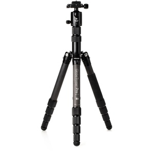 Benro GlobeTrotter Pro Carbon Fiber Travel Tripod with Photo Ball Head (Black)