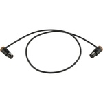 Cable Techniques 24" Low-Profile LPS TA3F To TA3F Cable (Brown)