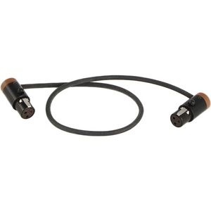 Cable Techniques CT-LPS33-12S LPS Low-Profile TA3F to TA3F Cable (12", Brown)