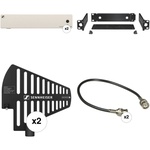 Sennheiser Dual G4 EW-D ASA UHF Active Antenna Splitter Bundle 6 Kit