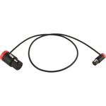 Cable Techniques CT-LPS-FX3T-24R Low-Profile LPXLR-3F to TA3F Cable (24", Red)