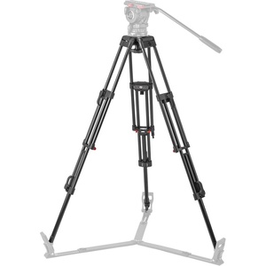 Sachtler DA-100 ENG 2D Aluminum 2-Stage Tripod Legs (100mm Bowl) - Supports 77 lbs