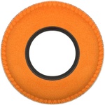 Bluestar Round Extra Large Suede Eyecushion (Orange)