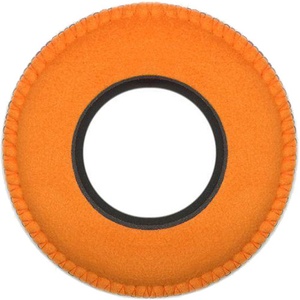 Bluestar Round Extra Large Suede Eyecushion (Orange)