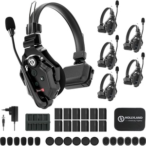 Hollyland Solidcom C1-6S Full-Duplex Wireless DECT Intercom System with 6 Headsets (1.9 GHz)