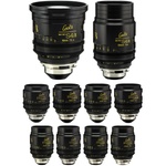 Cooke miniS4/i Cine Lens Set of Ten Lenses, 18 to 135mm