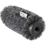 Rycote Standard Hole Classic Softie Wind-Screen (7" Long, 0.7 to 0.8" Diameter Hole, Gray)