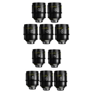 DZOFilm Arles FF/VV 10-Lens 14/21/25/35/40/50/75/100/135/180mm Set (ARRI PL)