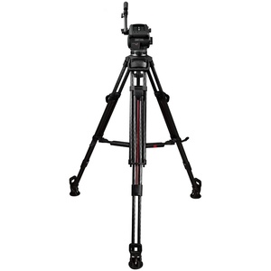 Cartoni Focus 12 Fluid Head with 2-Stage Carbon Fiber Smart-Stop SDS Tripod System