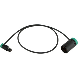 Cable Techniques 24" Low-Profile LPS TA3F To LPXLR-3M Cable (Green)