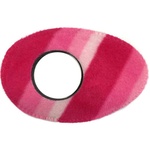 Bluestar Oval Long Viewfinder Eyecushion (Fleece, Candy Cane)