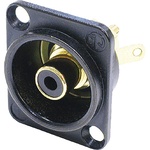 Neutrik NF2D-B-0 Phono (RCA) Female Chassis Connector