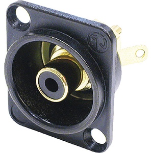 Neutrik NF2D-B-0 Phono (RCA) Female Chassis Connector