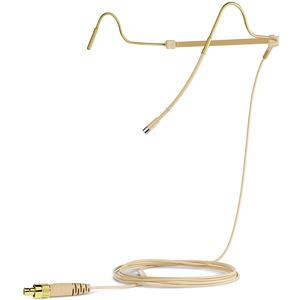 Sennheiser HS 2 Headset Microphone (Beige, 3-Pin LEMO Connector)