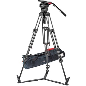 Sachtler Video 18 S2 Fluid Head & ENG 2 CF Tripod System with Ground Spreader
