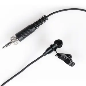 Tentacle Sync Omnidirectional Lavalier Microphone with Locking 3.5mm Connector (Black)