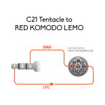 Tentacle to RED 9-pin - Timecode Cable