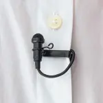 Tentacle Sync Omnidirectional Lavalier Microphone with Locking 3.5mm Connector (Black)