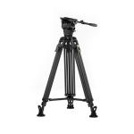 Tilta CT08A 75mm Cine Fluid Head with 2-Stage One Touch Carbon Fiber Tripod Legs (8KG)