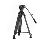 Tilta CT12 75mm Cine Fluid Head with 2-Stage One Touch Carbon Fiber Tripod Legs (12KG)