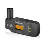 Saramonic UWMIC9 RX-XLR9 Compact Dual-Channel XLR Plug-In UHF Wireless Receiver w/ 3.5mm Cable & Headphone Out