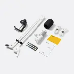 Deity Microphones VO-7U Podcast Kit- White Edition (USB Microphone)