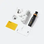 Deity Microphones VO-7U Dynamic Supercardioid USB Streamer Microphone Kit with Desktop Tripod (White)