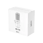 Deity Microphones VO-7U Dynamic Supercardioid USB Streamer Microphone Kit with Desktop Tripod (White)