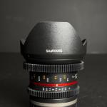 Samyang 12mm T2.2 Cine NCS CS CANON M USED